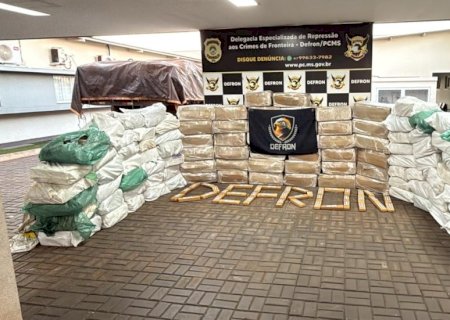 Polícia Civil apreende mais de duas toneladas de drogas e prende dois homens