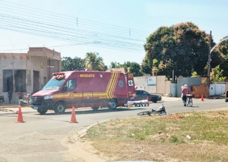 Após colisão com adolescente, motociclista morre no Hospital