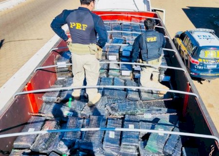 PRF apreende mais de três toneladas de maconha