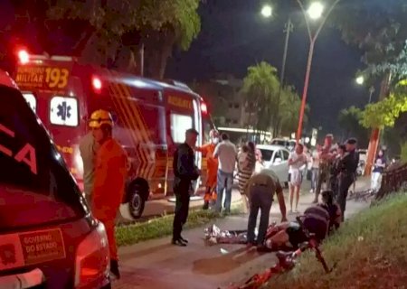 Rapaz é morto a tiros enquanto pedalava na Avenida Brasil