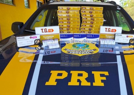 PRF apreende medicamentos de emagrecimento