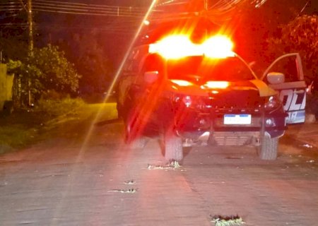 Homem agride companheira, é esfaqueado,  acaba preso pela Polícia Militar