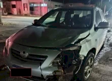 Acidente entre carro e moto deixa uma vítima fatal