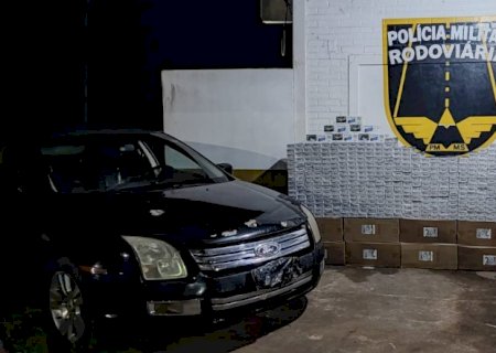 PMR apreende mercadorias contrabandeadas em duas ocorrências na MS -164