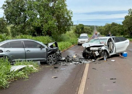 Três pessoas perderam a vida em grave acidente na BR-267, em Nova Alvorada do Sul