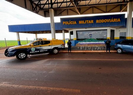 PMR apreende mais de 885 kg de drogas na MS -162