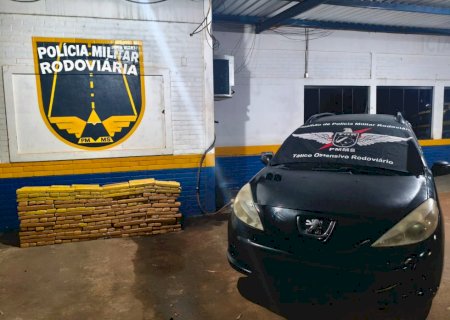 PMR apreende 274 kg de maconha na MS -164