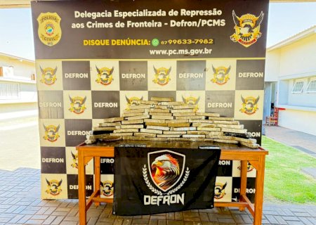 Polícia Civil apreende 40 quilos de maconha em residência utilizada para armazenamento