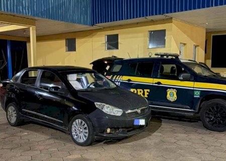 PRF recupera veículo na BR - 267