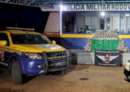 PMR apreende grande quantidade de drogas na MS - 289
