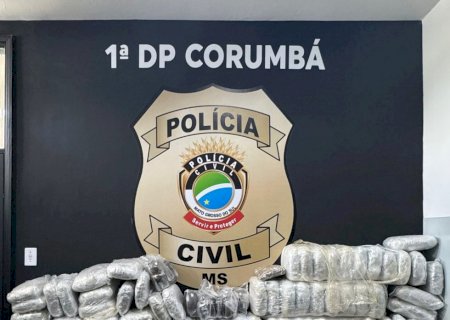 Polícia Civil prende 3 pessoas por tráfico de drogas e apreende aproximadamente 215 quilos de skunk, pasta base e “ice”