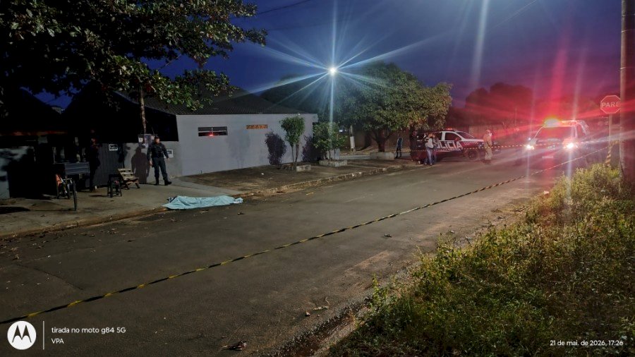 Ivinhema - Homem é morto por arma de fogo no bairro Piraveve