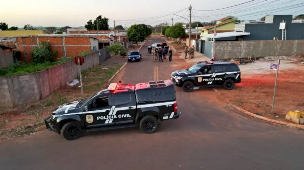 Bataguassu: Dois morrem em confronto com a polícia durante operação contra facção