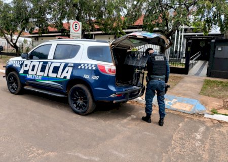 Ivinhema: Homem é preso por invadir residência e ameaçar vítima com uma faca