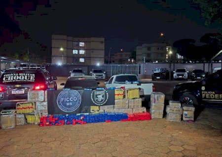 Operação integrada desarticula depósito de drogas e apreende mais de uma tonelada de entorpecentes