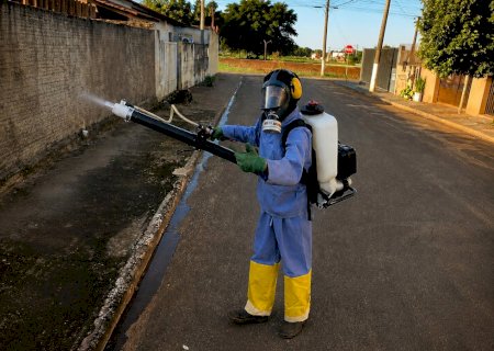 Prefeitura de Angélica realiza bloqueio contra o Aedes aegypti em regiões de risco