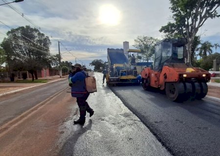 Angélica: Prefeitura inicia as obras de recapeamento da Rua Stefan Dudas