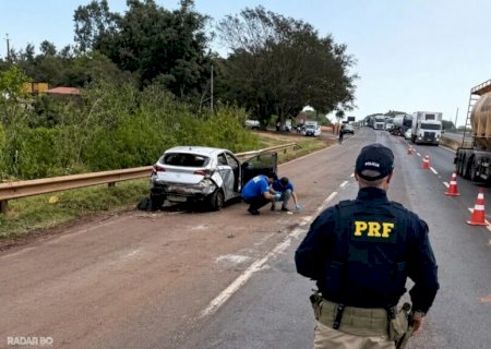 Capotamento de HB20 deixa três jovens mortas na BR-376, uma das vitimas era moradora de Angélica