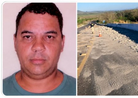 Caminhoneiro morre em acidente na Serra de Maracaju