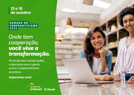 Semana do Cooperativismo destaca impacto da cooperação no desenvolvimento das comunidades