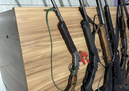 Operação Bocaiúva' prendem seis homens por caça, porte ilegal de arma de fogo na cidade de Sete Quedas