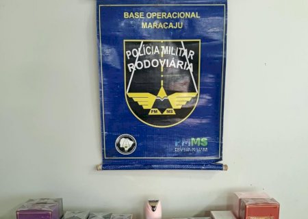 Polícia Militar Rodoviária apreende medicamentos e mercadorias de origem estrangeiras na MS-162